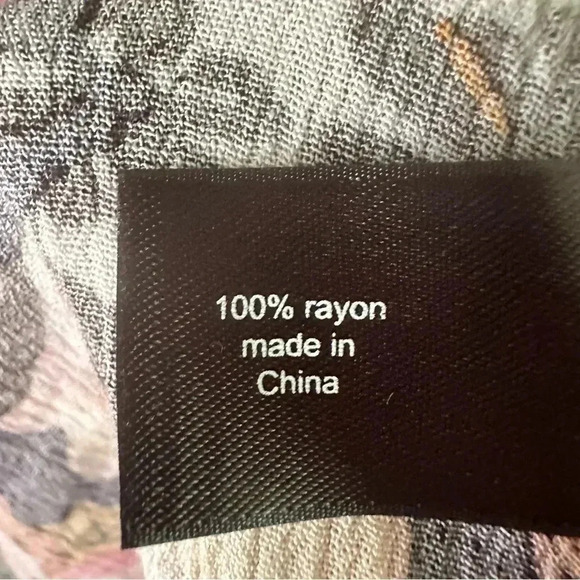 Lane Bryant sleepless, top floral, bohemian casual gathered plus size 18 - Picture 6 of 9